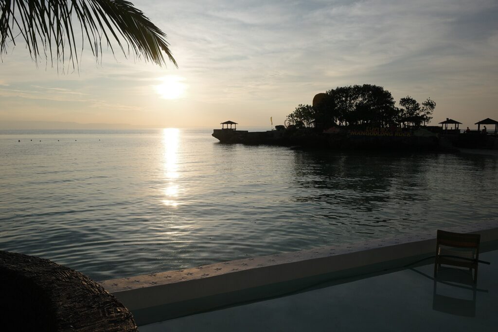 Sunset over Mangodlong Beach, Camotes