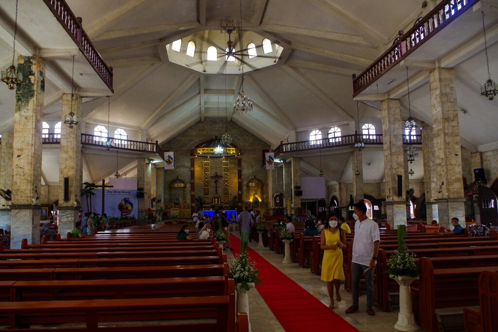 Inside Santo Tomas de Villanueva Church, Danao