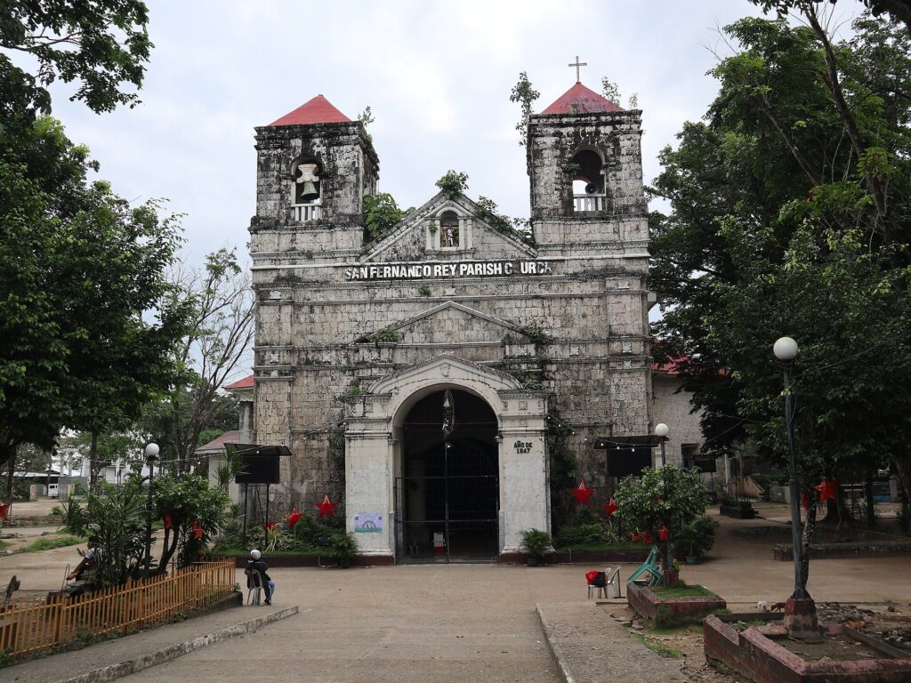 San Fernando Rey Parish Church on the Cebu North Road