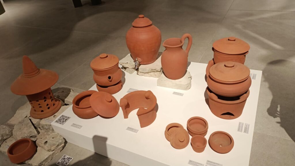 Traditional Liloan clay pots and cookware