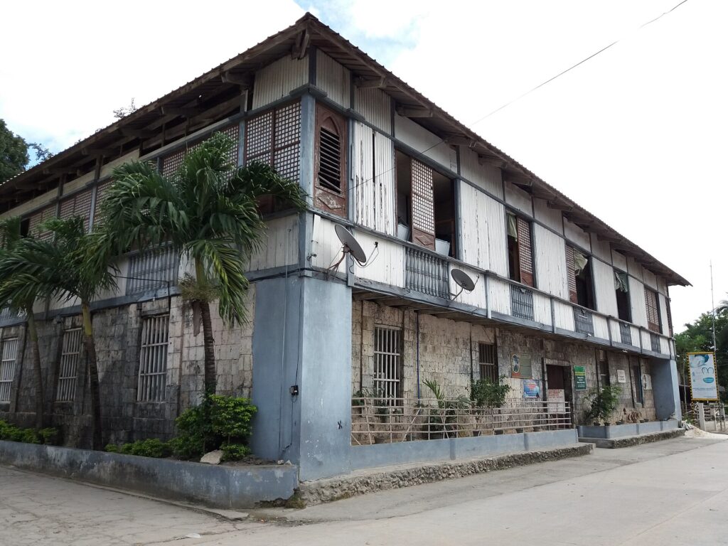 The old parish convent beside Malabuyoc Church