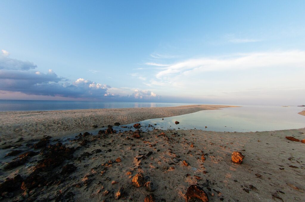A beach in Santa Fe, Bantayan Island