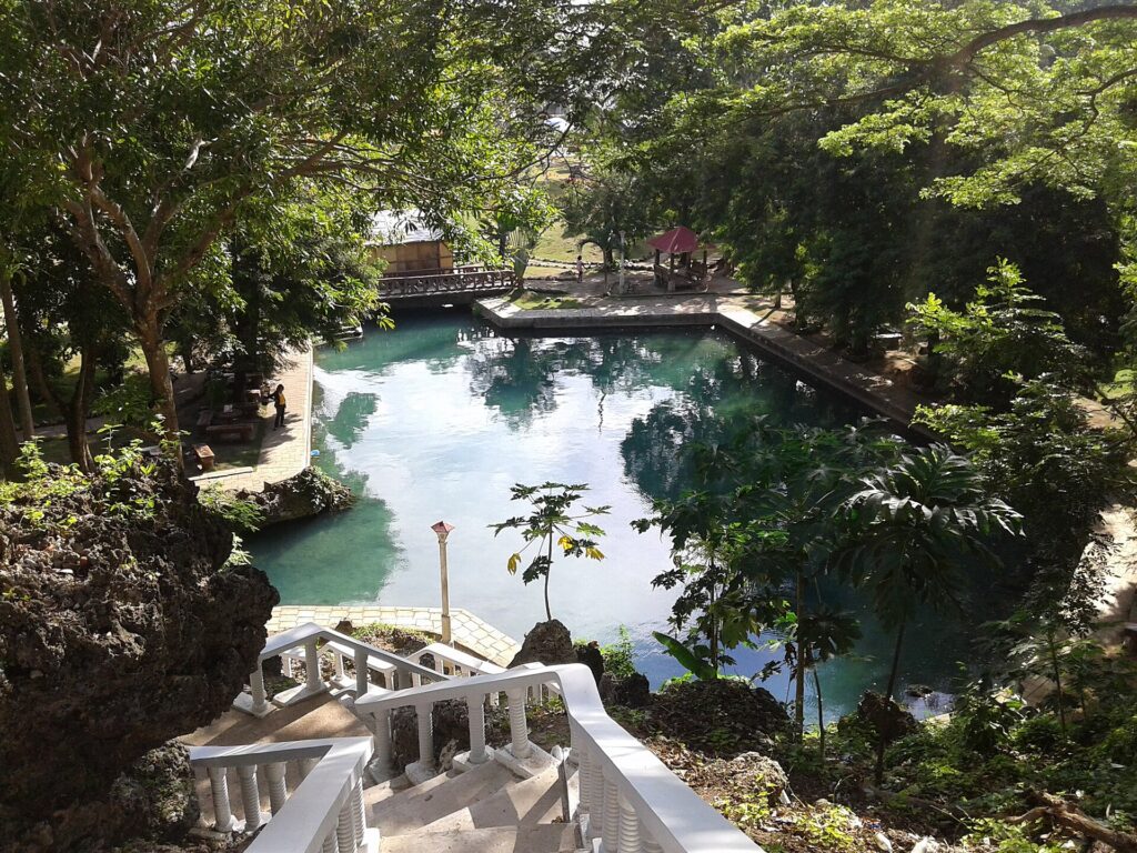Capilay Spring Park in the centre of San Juan