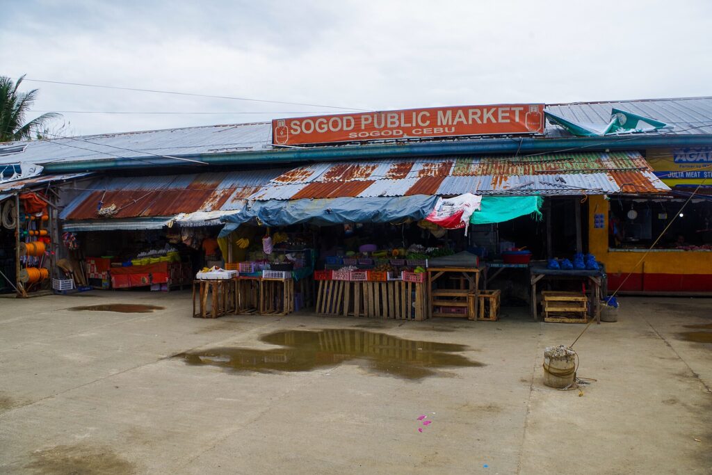Sogod Public Market, good for snacks and local treats